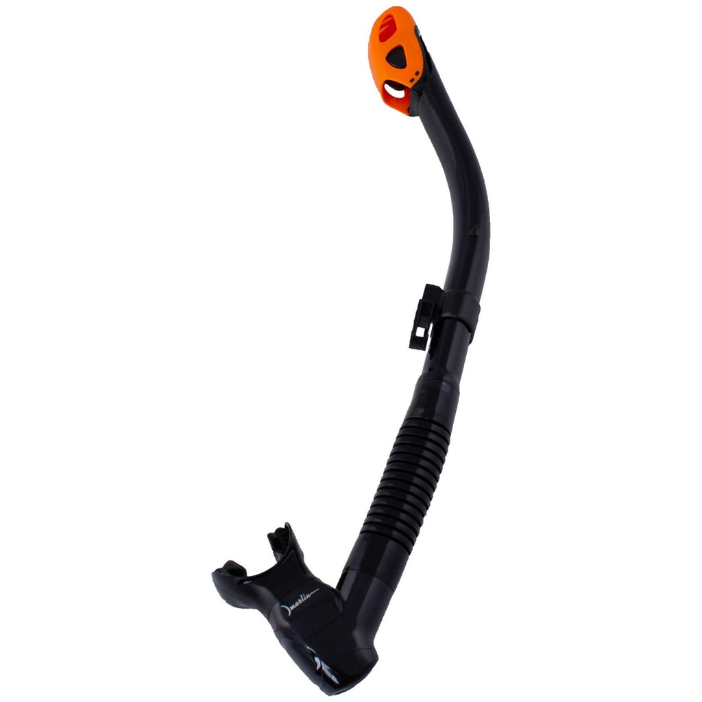 Schnorchel Dry Lux Schwarz-Orange Marlin 214039