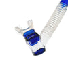 Schnorchel Dry Lux Blau-Klar Marlin 214040