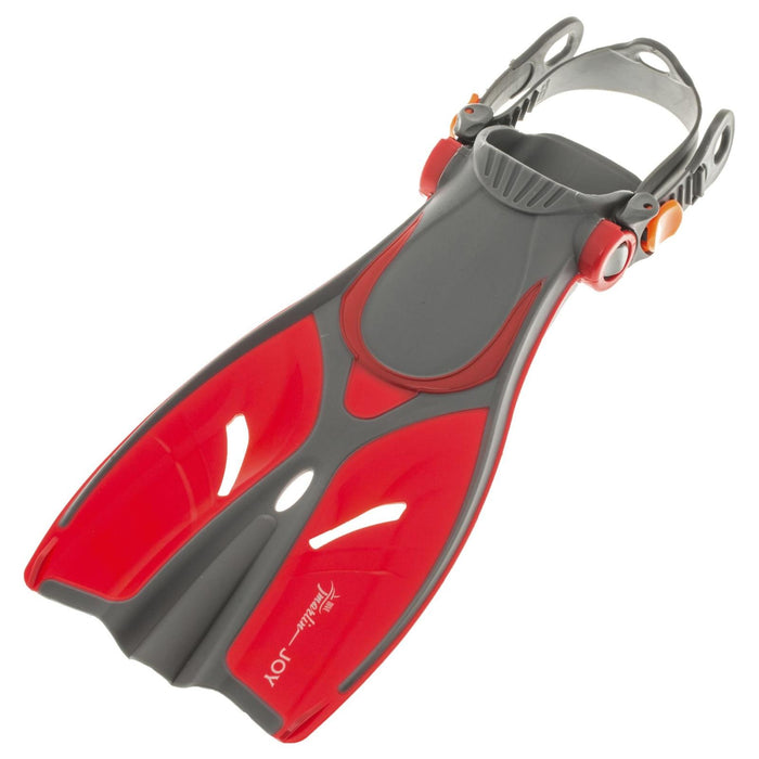 Schnorchelfins Joy Kids Rot Größe L-XL-32-37 Marlin 214163