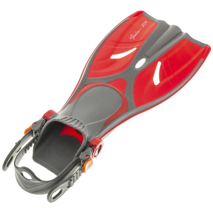 Schnorchelfins Joy Kids Rot Größe L-XL-32-37 Marlin 214163