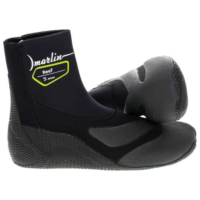 Tauchschuhe Reef 2.0 5mm Schwarz Größe L Marlin 215497