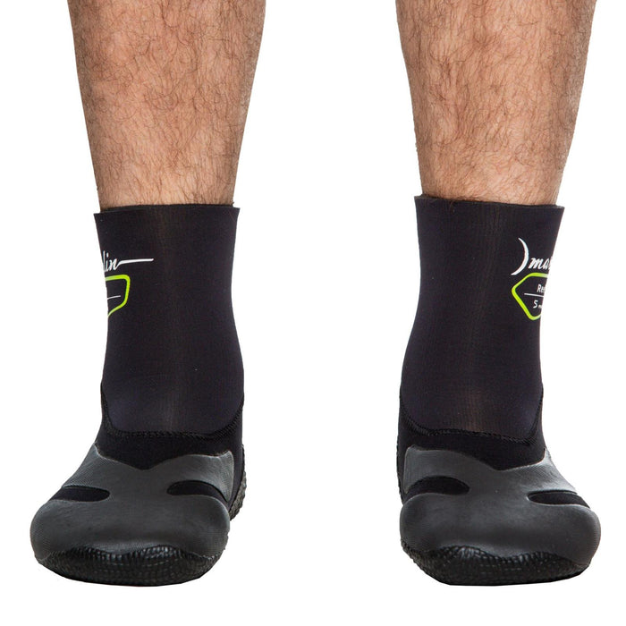 Tauchschuhe Reef 2.0 5mm Schwarz Größe XXL Marlin 215501