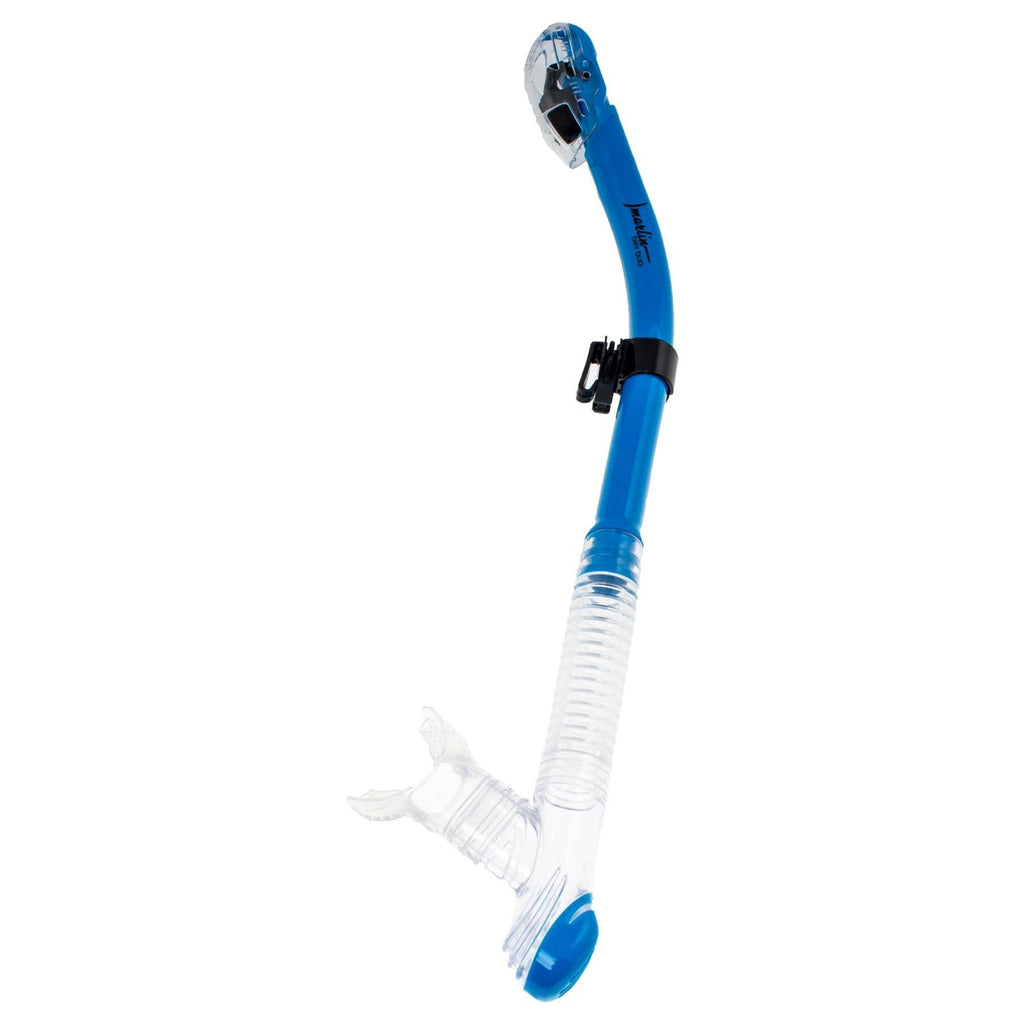 Schnorchel Dry Duo Blau-Klar Marlin 216275