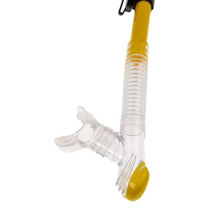 Schnorchel Dry Duo Gelb-Klar Marlin 216276