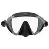 Spearfishing Maske Raptor Grau-Schwarz Marlin 216278