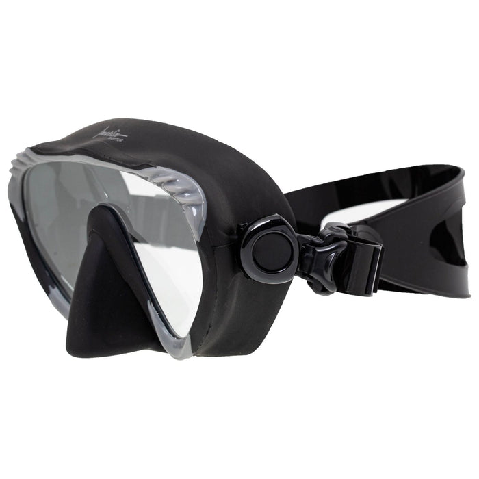 Spearfishing Maske Raptor Grau-Schwarz Marlin 216278