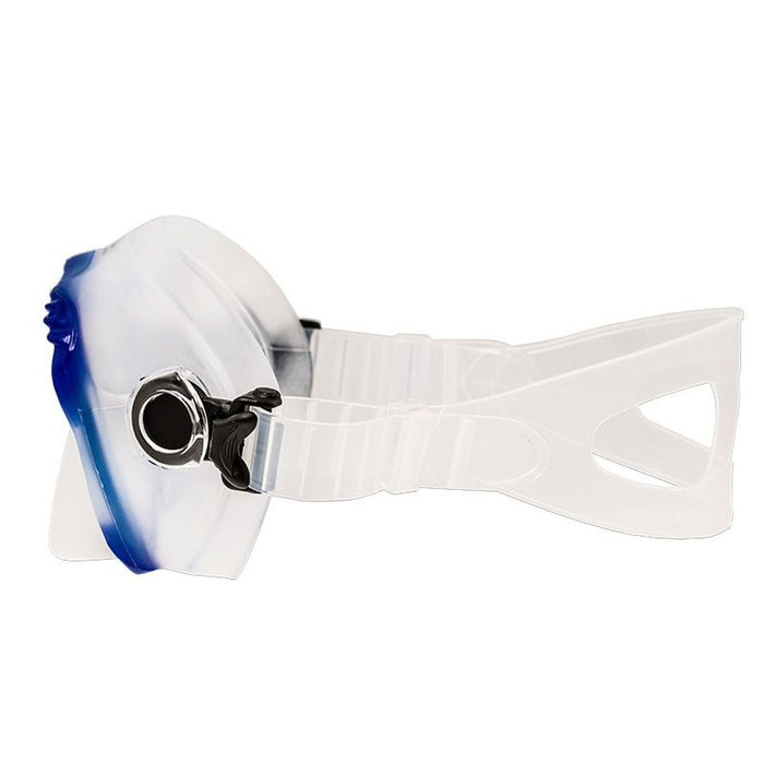 Spearfishing Maske Raptor Blau-Klar Marlin 216279