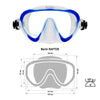 Spearfishing Maske Raptor Blau-Klar Marlin 216279