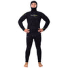 Schnorchelfullanzug Skiff Pro Mann 3mm Schwarz Größe XL Marlin 216445