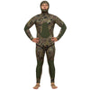 Schnorchelfullanzug Camoskin Pro Mann 5mm Grün-Camo Größe ML Marlin 216456