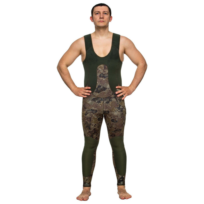 Schnorchelfullanzug Camoskin Pro Mann 5mm Grün-Camo Größe ML Marlin 216456