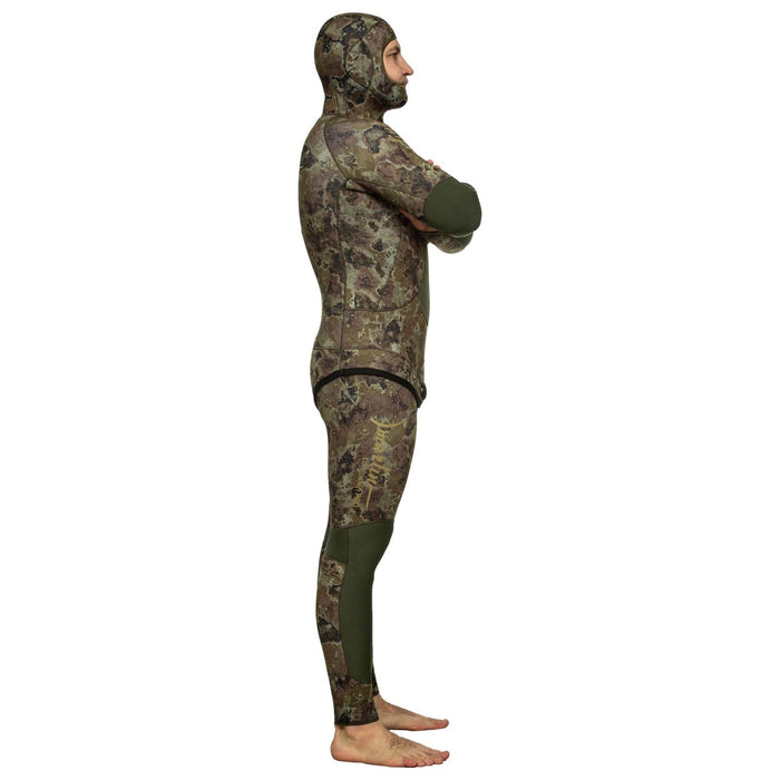 Schnorchelfullanzug Camoskin Pro Mann 5mm Grün-Camo Größe L Marlin 216457