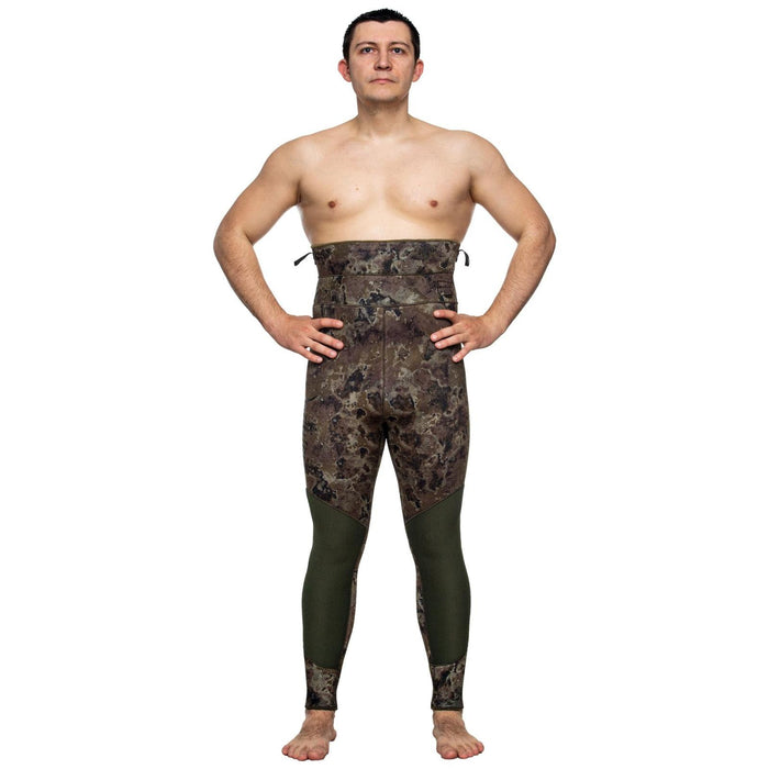 Spearfishing Full Wetsuit Skilur Pro 5mm Grün-Camo Größe ML Marlin 216464