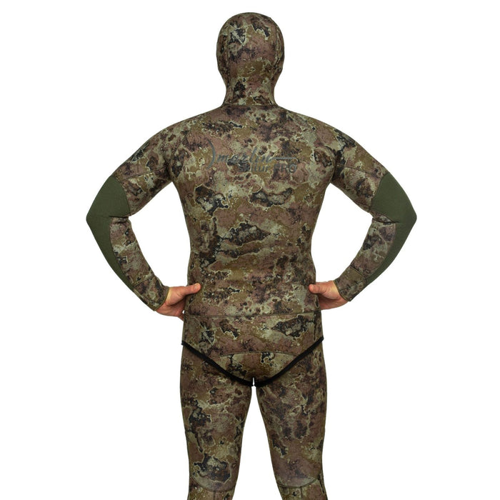 Spearfishing Full Wetsuit Skilur Pro 7mm Grün-Camo Größe ML Marlin 216472