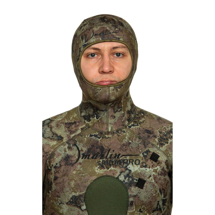 Spearfishing Full Wetsuit Skilur Pro 7mm Grün-Camo Größe ML Marlin 216472
