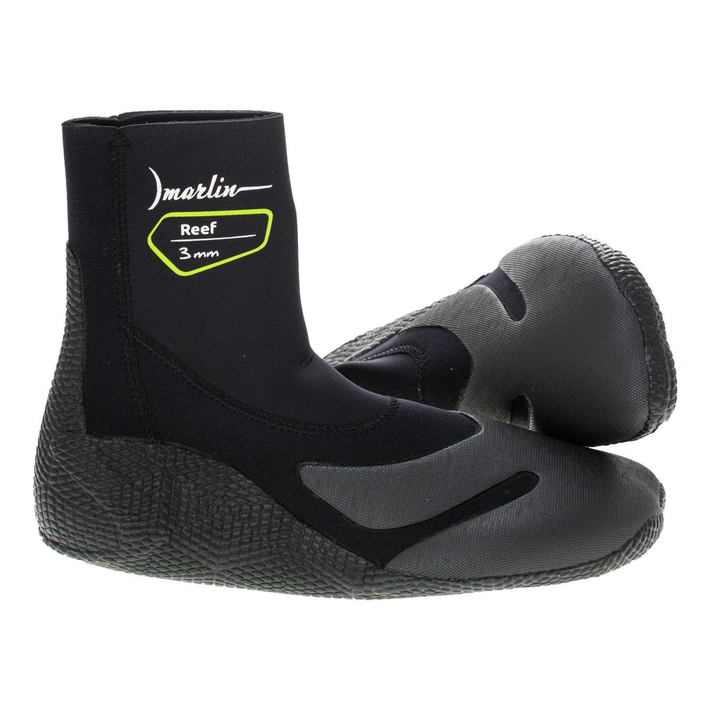 Tauchschuhe Reef 2.0 3mm Schwarz Größe L Marlin 216478