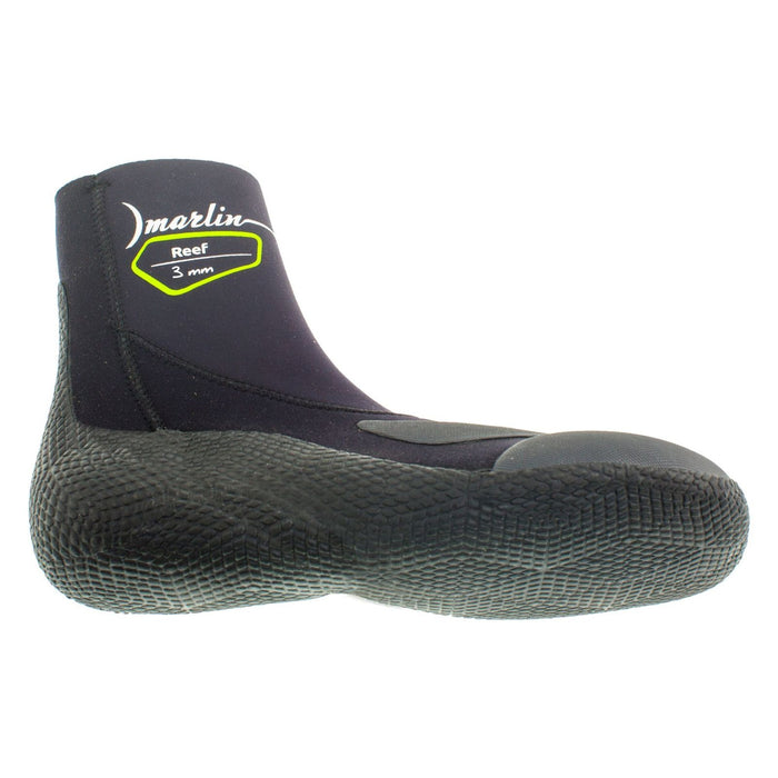 Tauchschuhe Reef 2.0 3mm Schwarz Größe XL Marlin 216481