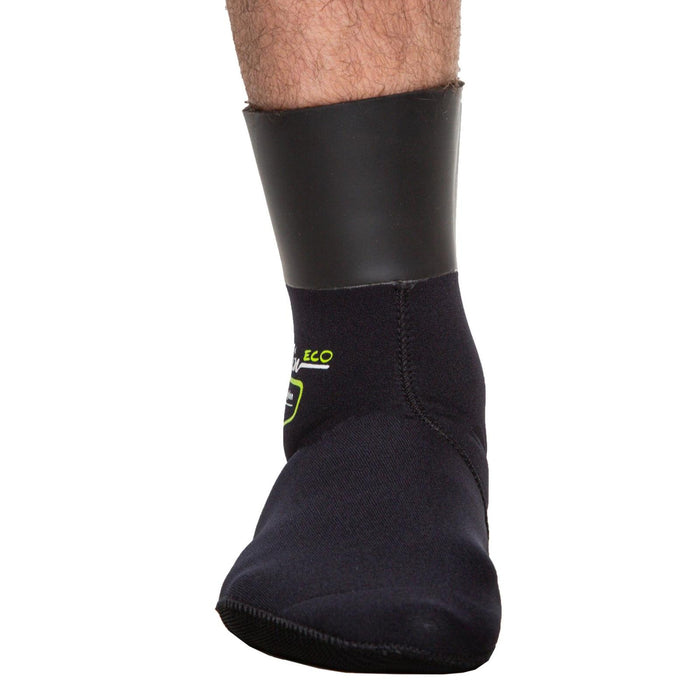 Tauchsocken Waterlock Nylon Eco 5mm Schwarz Größe XL Marlin 216496