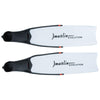 Freediving Flossen Evolution Schwarz-Weiß Größe S-39-40 Marlin 216873