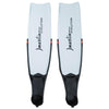 Freediving Flossen Evolution Schwarz-Weiß Größe S-39-40 Marlin 216873