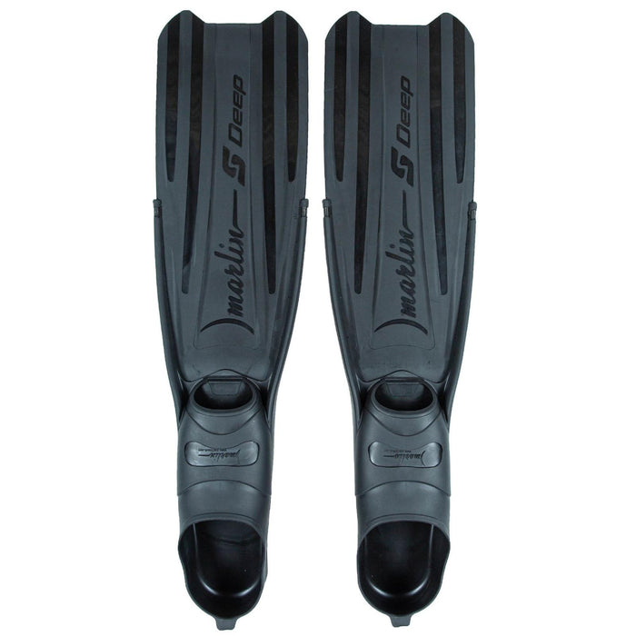 Spearfishing Flossen Deep S Schwarz Größe 39-40 Marlin 216893