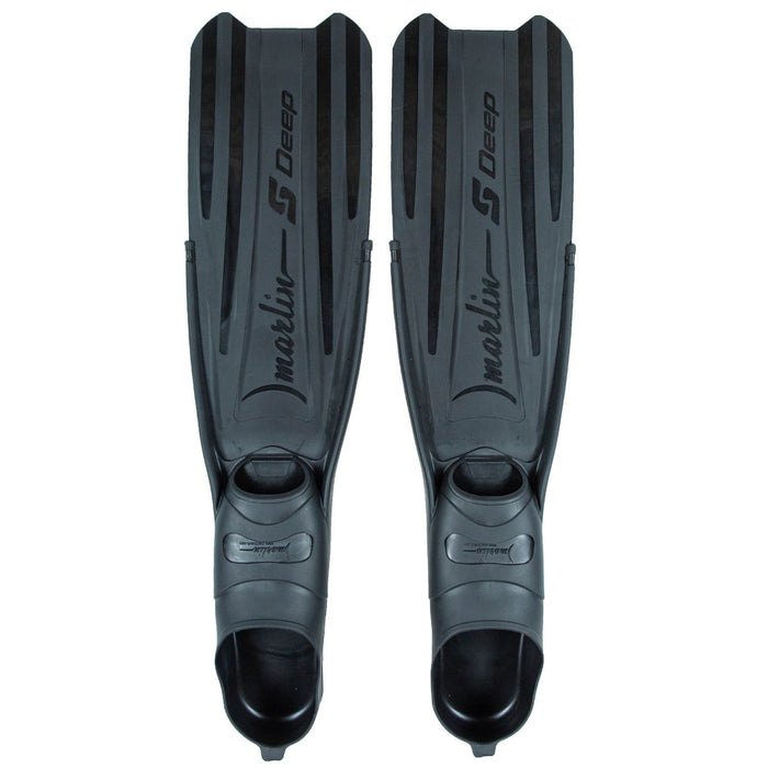 Spearfishing Flossen Deep S Schwarz Größe 47-48 Marlin 216897