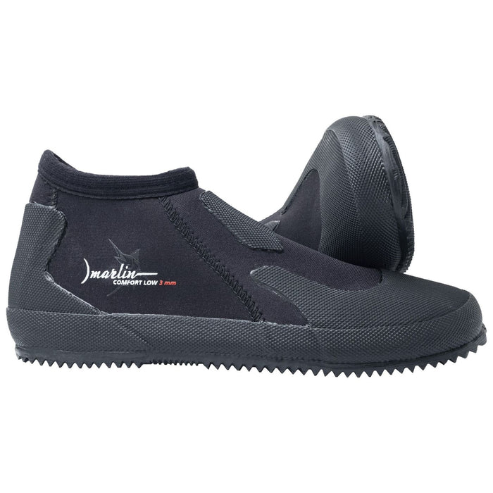 Tauchstiefel Comfort Low 3mm Schwarz Größe EU 46 Marlin 217066