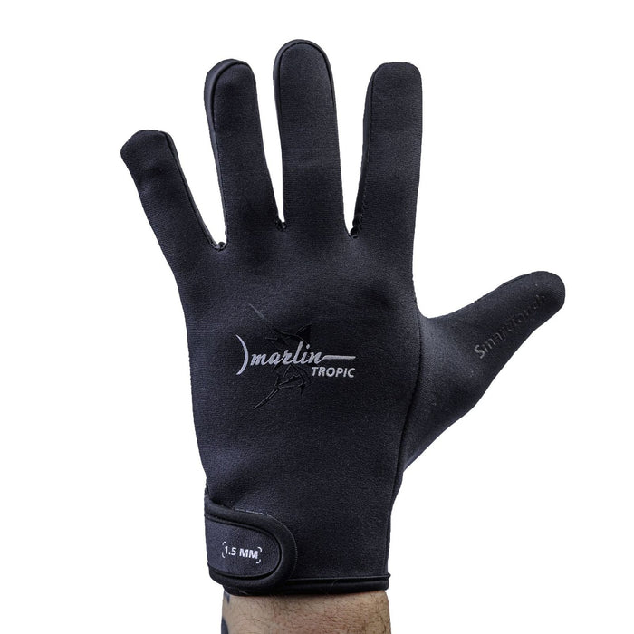 Taucherhandschuhe Tropic 1,5 mm Schwarz XS Marlin 217068