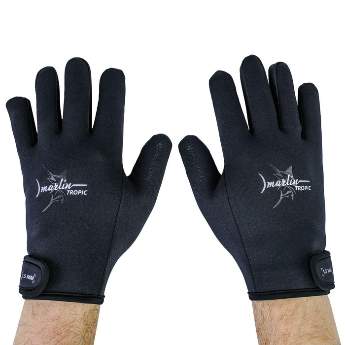 Taucherhandschuhe Tropic 1,5 mm Schwarz M Marlin 217070