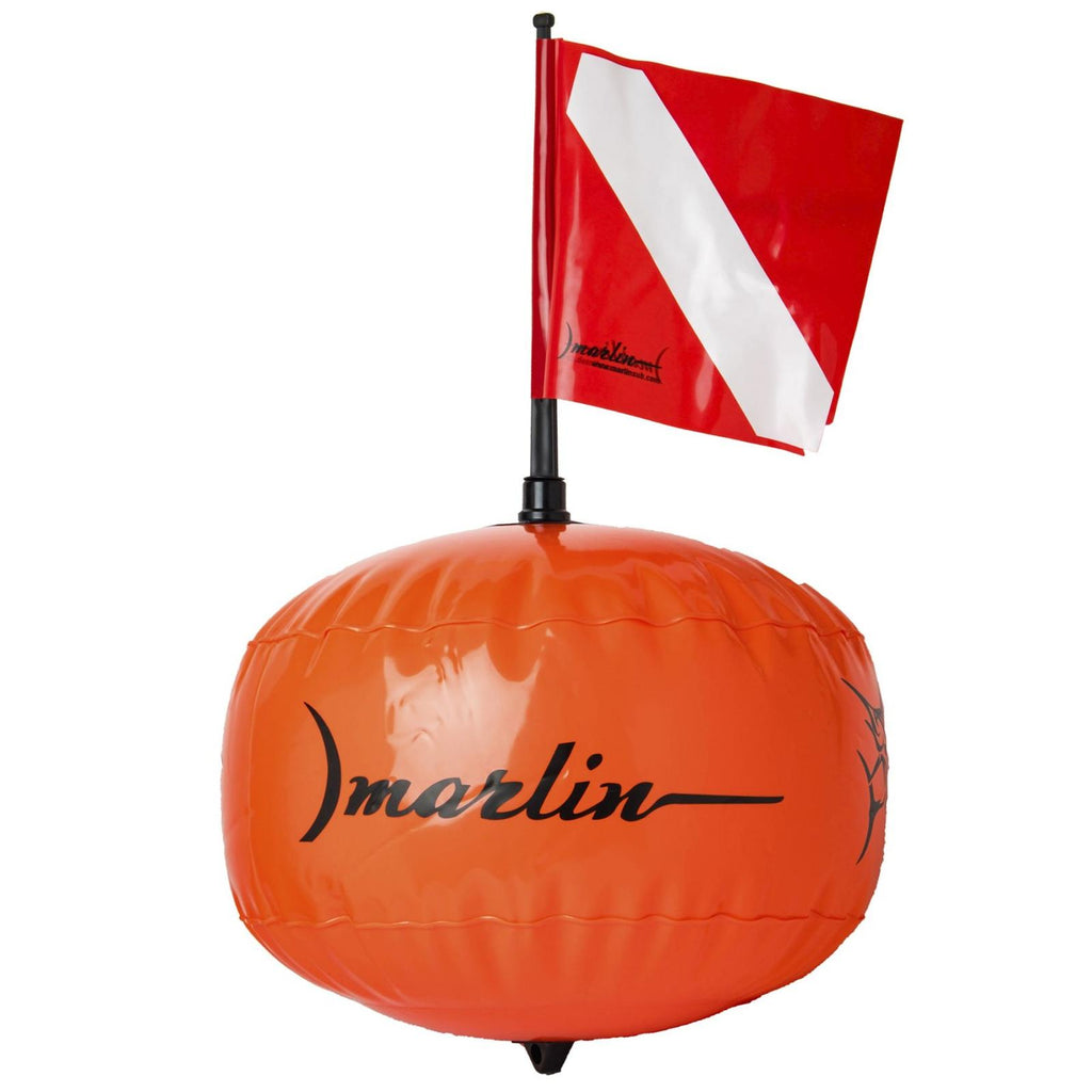 Tauchboje Ellipse PVC Orange Marlin 217075