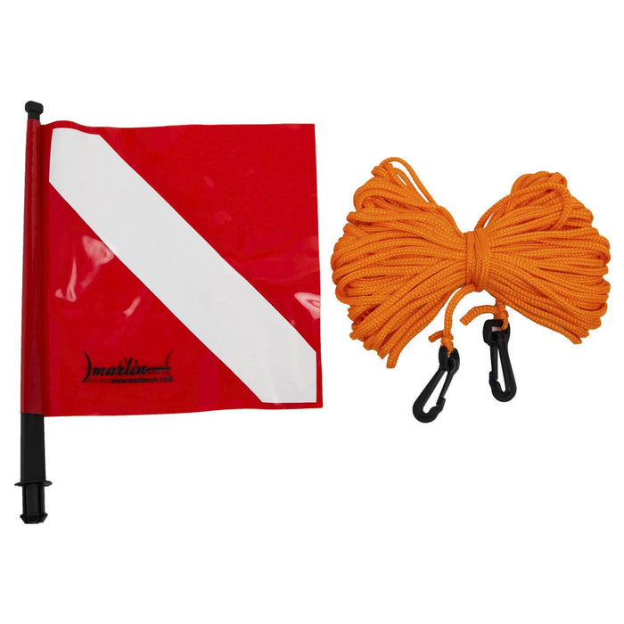Tauchboje Ellipse PVC Orange Marlin 217075