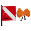 Tauchboje Ellipse PVC Orange Marlin 217075