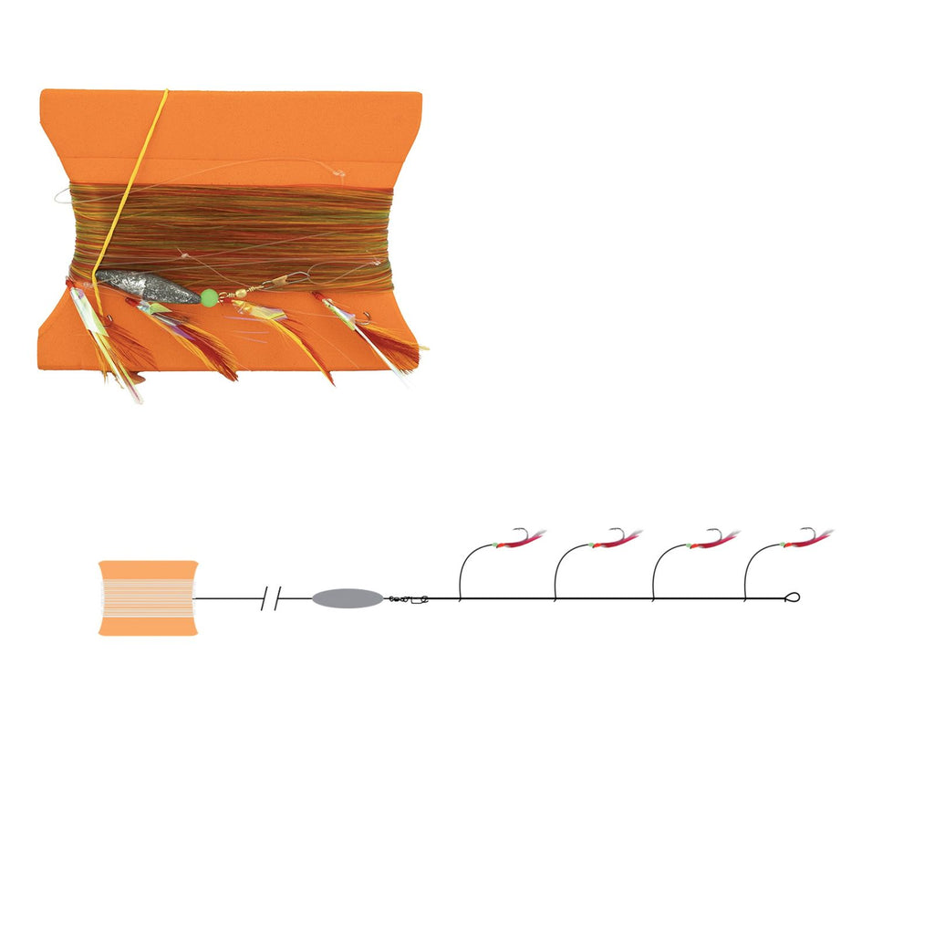 Przypon Na Dno Cavagnola Z Wieloma Haczykami Ekspert Drapieżnik 23582