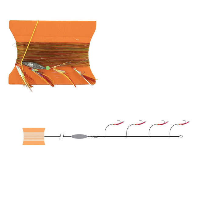 Przypon Na Dno Cavagnola Z Wieloma Haczykami Ekspert Drapieżnik 23582