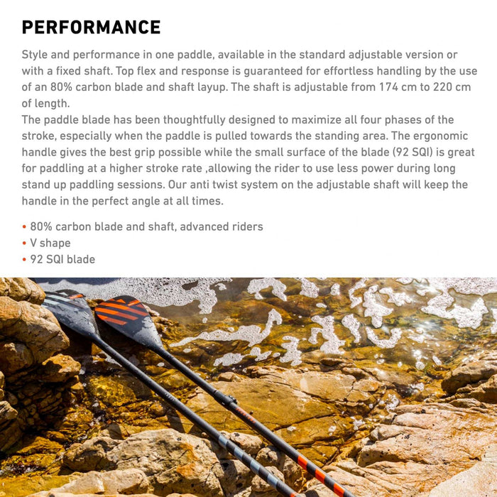Paddle für SUP Dynamic C80 3-teilig RRD 25DPA3P
