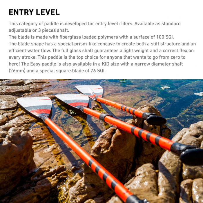 Paddle für SUP Easy Plastik 3-teilig RRD 25EPA3P