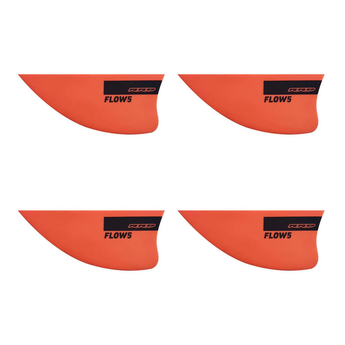 Set Flow 5 Finnen 4 Stück Orange RRD 25F5F