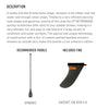 Composite SUP Board GT 245l Retrowood 12'6''x28 1-2''x6 1-8'' RRD 25GT126R