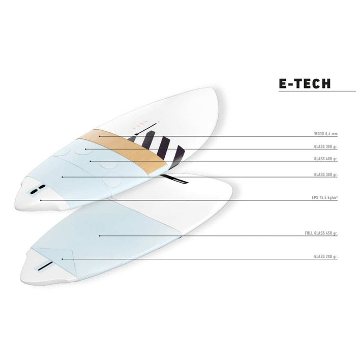 Hybrid Foilboard Wassup E-Tech 8'10''x31''x4 1-2'' 154l RRD 25WF810E