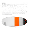 Windsurfbrett X-Fire Ltd 235x62cm 98l RRD 25XF98LTD