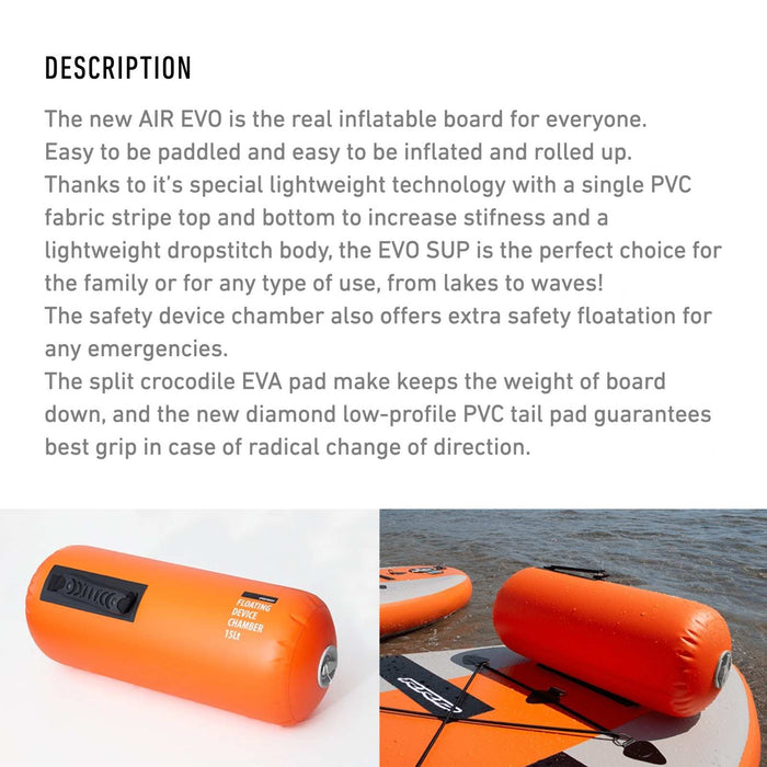 Aufblasbares SUP Board Air Evo 10'4''x34''x6'' 275l RRD 26AE1046