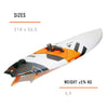 Windsurfbrett Cult Ltd 218x56,5cm 74l RRD 26C74L