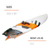 Windsurfbrett Cult Ltd 220x59cm 88l RRD 26C88L