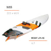 Windsurfbrett Cult Ltd 222x60,5cm 94l RRD 26C94L