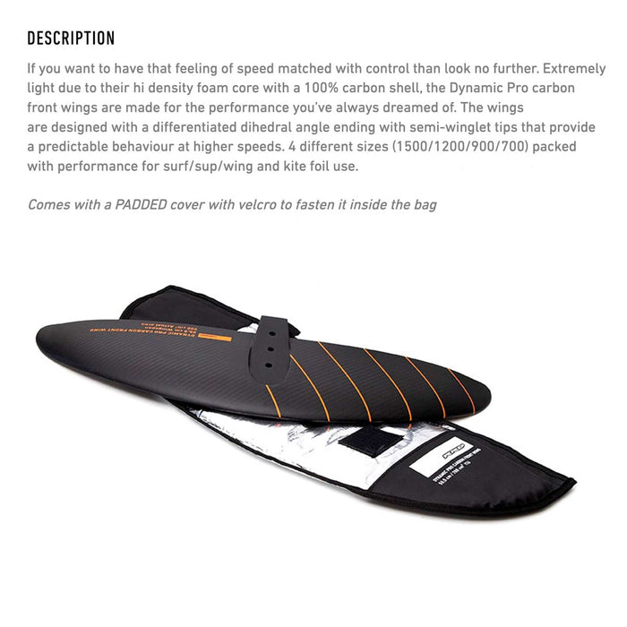 Hydrofoil Frontwing Dynamic Pro Vollcarbon 55,5cm RRD 26DPCFW55700