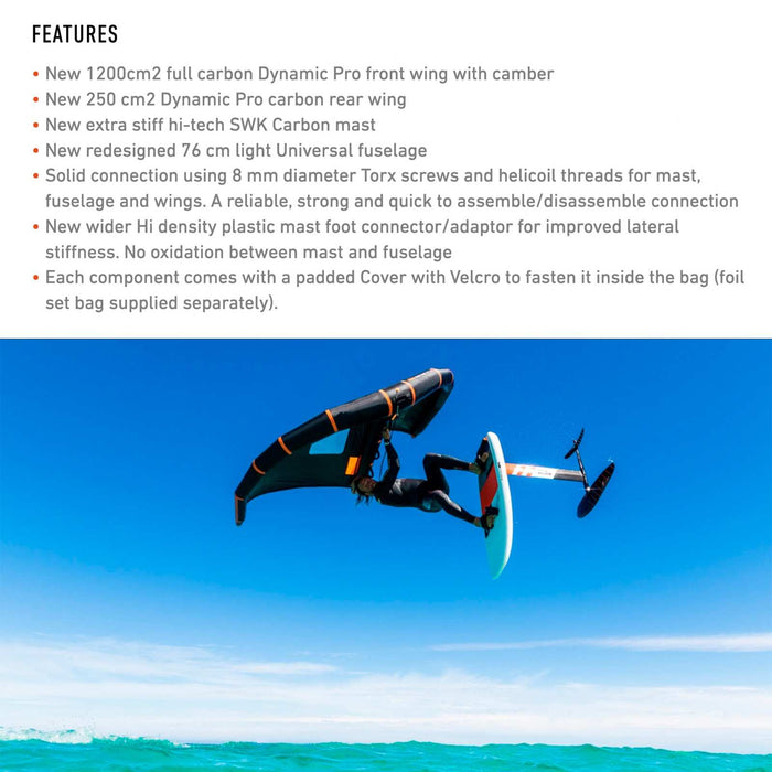Hydrofoil Set Dynamic Pro Swk Carbon Y26 1200 RRD 26DPCSWKF1200S
