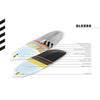 Windsurfboard Freestyle Wave Black Ribbon 230x64cm 104l RRD 26FW104BR