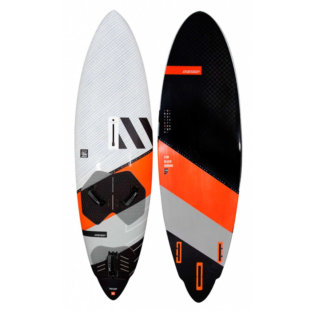 Windsurfboard Freestyle Wave Black Ribbon 230x64cm 104l RRD 26FW104BR