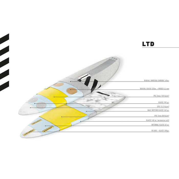 Windsurfboard Freestyle Wave Ltd 230x66cm 114l RRD 26FW114LTD