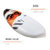 Windsurfboard Freestyle Wave Ltd 230x66cm 114l RRD 26FW114LTD